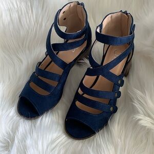 NIB JC Arbor Blue Sandals SZ 7
